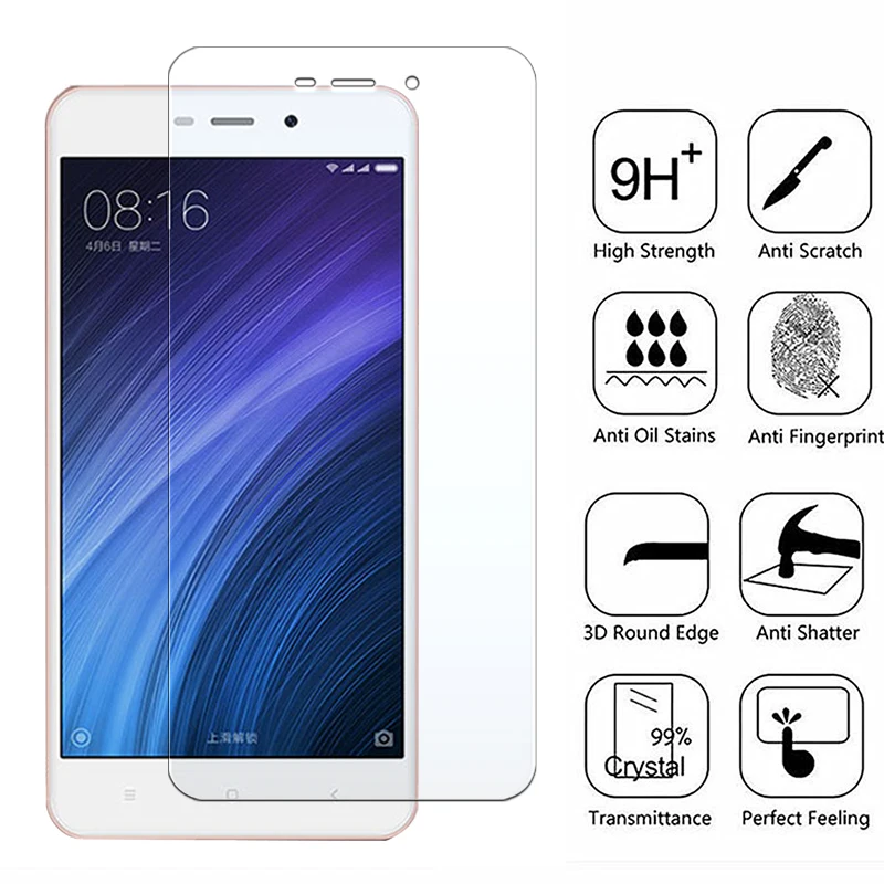 Защитное стекло для xiaomi redmi 4x 4a 4 ksiomi x4 a4 a x mi Закаленное стекло протектор xiaomei xiomi xaomi redme rdmi redmi4