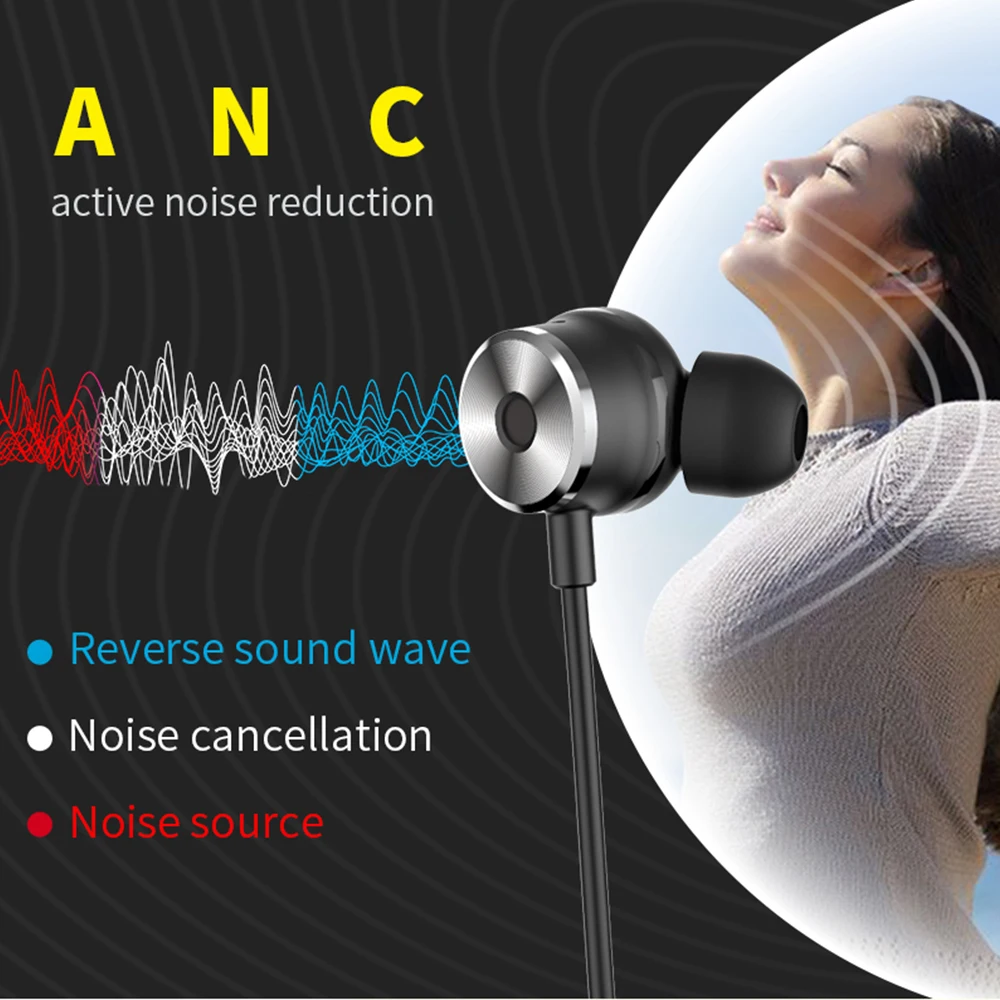 DACOM L10 ANC Bluetooth наушники с активным шумоподавлением Наушники микрофоном