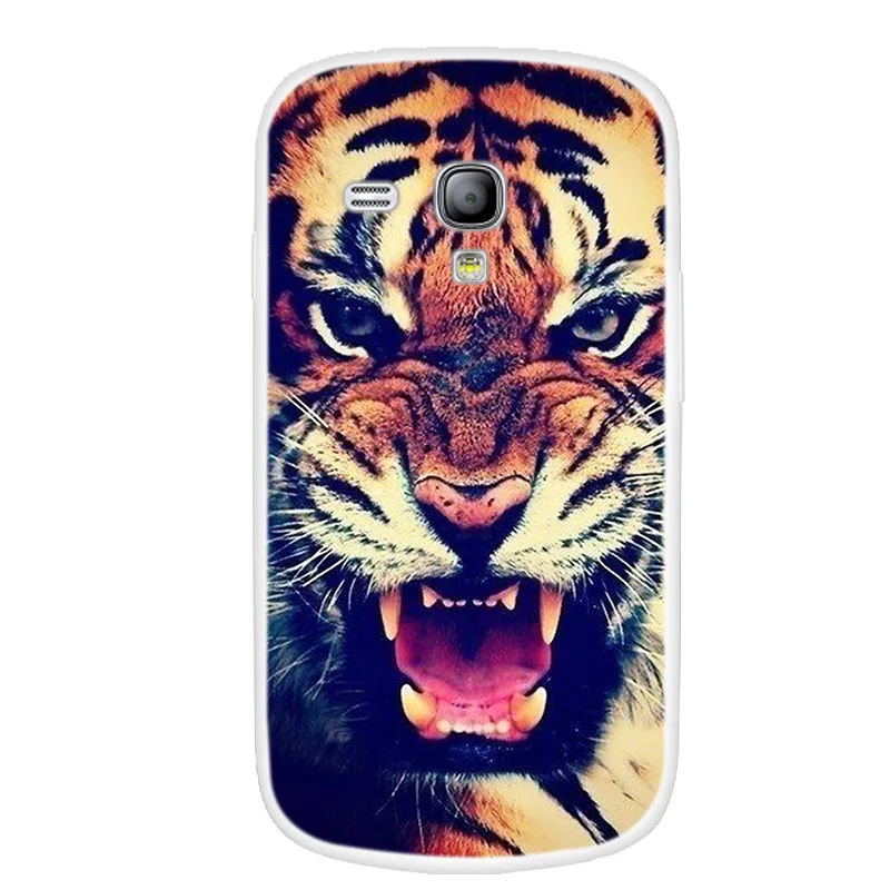 as picture Чехол для samsung Galaxy S3 Mini i8190 мягкий чехол для телефона силиконовый милый чехол с рисунком S3mini GT-i8190 чехол Прозрачный бампер из ТПУ - Цвет: as picture