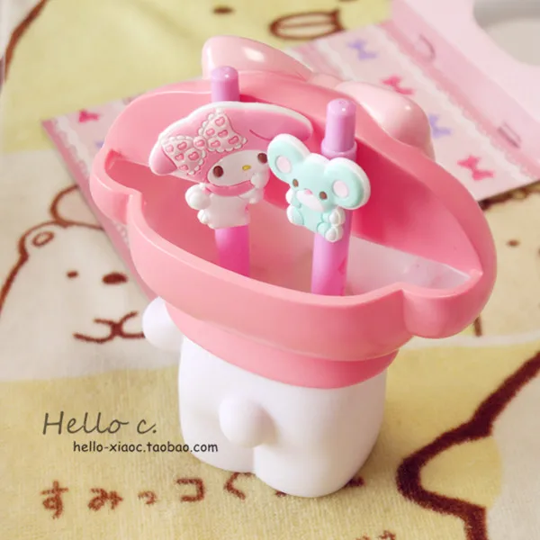 Милый мультфильм Мелодия фигурка куклы Cinnamoroll Фигурки игрушки с ручками можно установить для карандашей детские подарки куклы