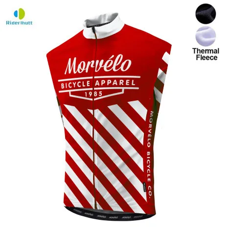 17 видов зимних тепловых велосипедных жилетов Morvelo, мужские теплые майки без рукавов из флиса для велоспорта, велосипедная одежда, жилеты - Цвет: 02
