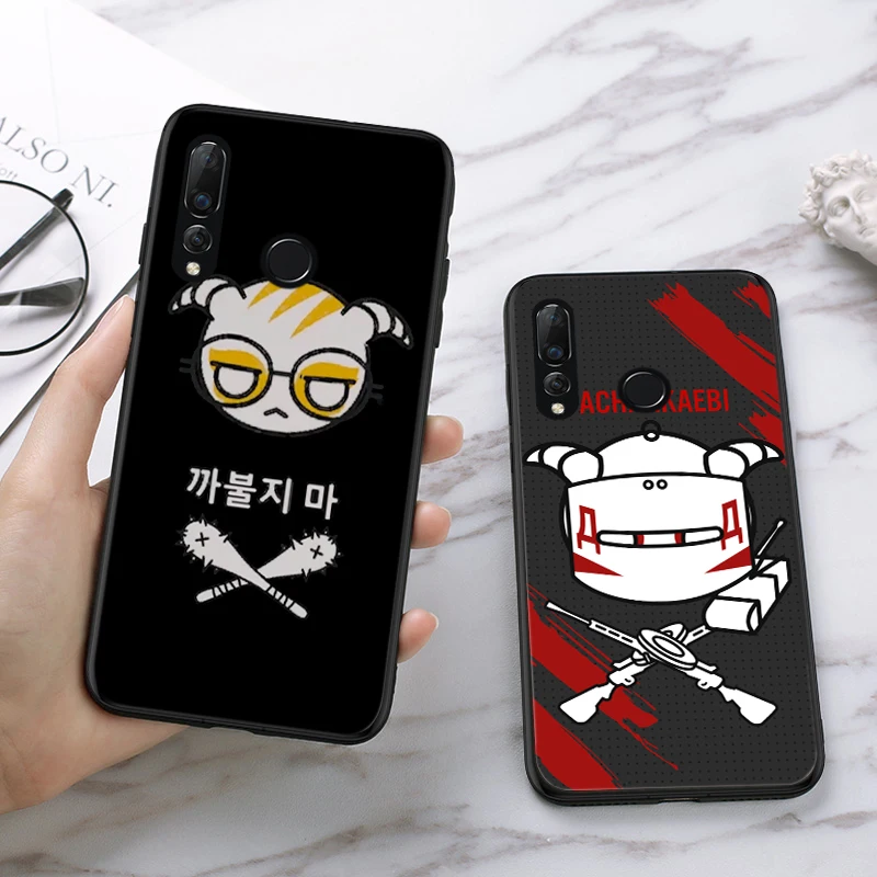 Радуга шесть осада узор силиконовый чехол для телефона задняя крышка Huawei Mate 10 Pro 20