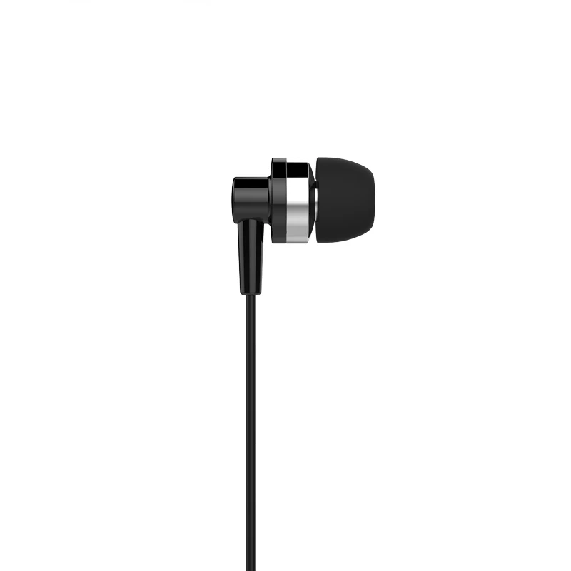 3.5mm In-ear with Microphone Wire Headset Stereo Bass Outdoors Sport Headset Mini Long Standby Call Wire Headphone for Phone