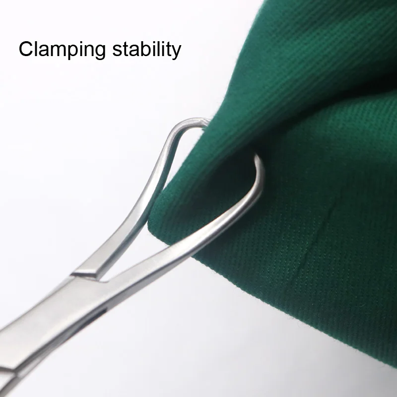Медицинские плоскогубцы для полотенец фиксированные Клещи ткани из нержавеющей
