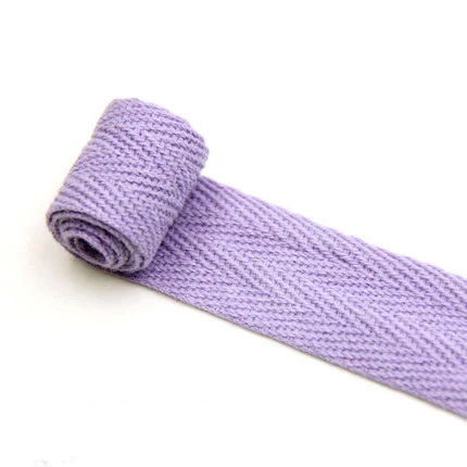 light purple Цветной 10 мм 20 мм шеврон хлопок лента тесьма сельдь Bonebinding лента кружева обрезки для упаковки аксессуары DIY - Цвет: light purple