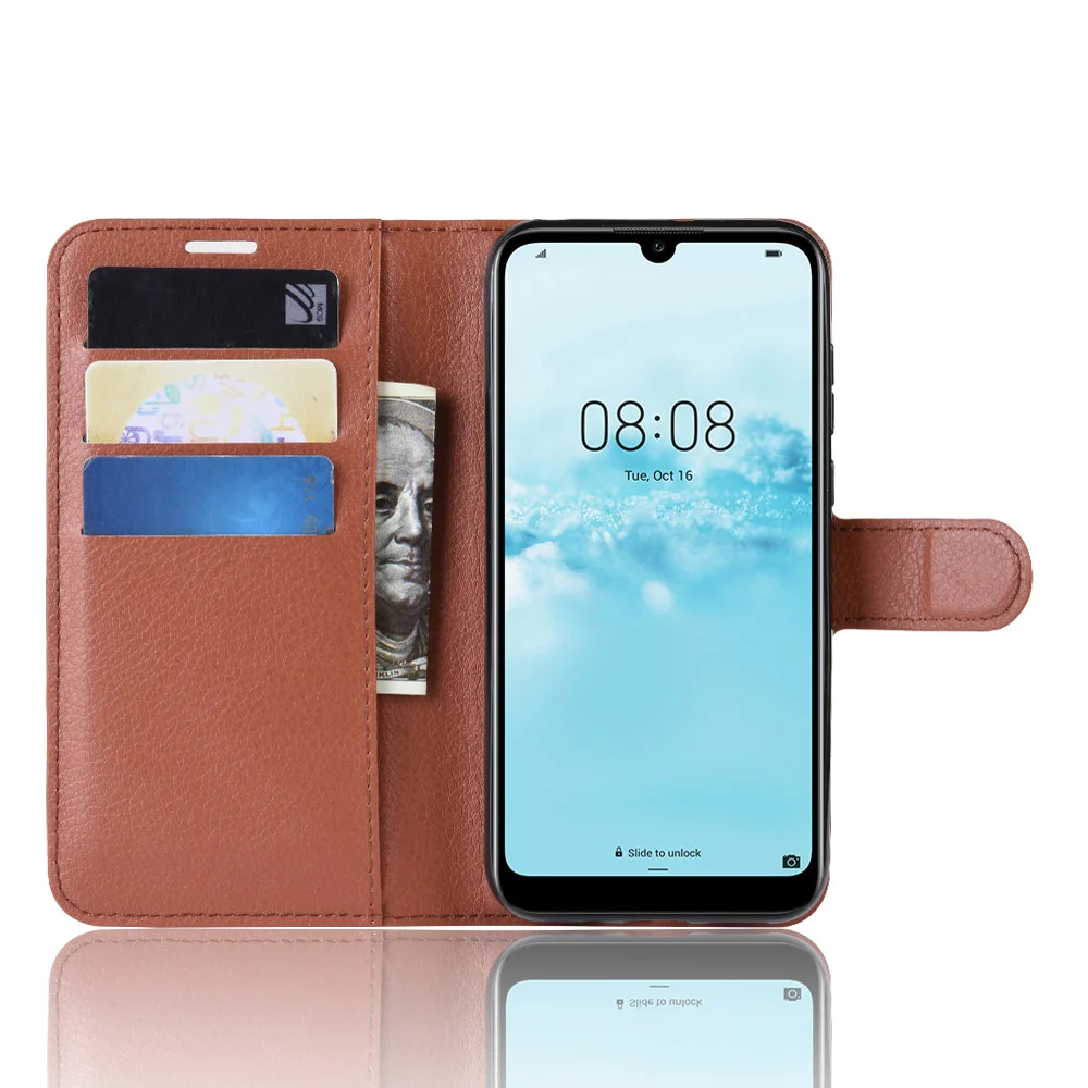 Флип чехол для Huawei Y5 2019 кожаный huawey Y52019|Чехлы-портмоне| |