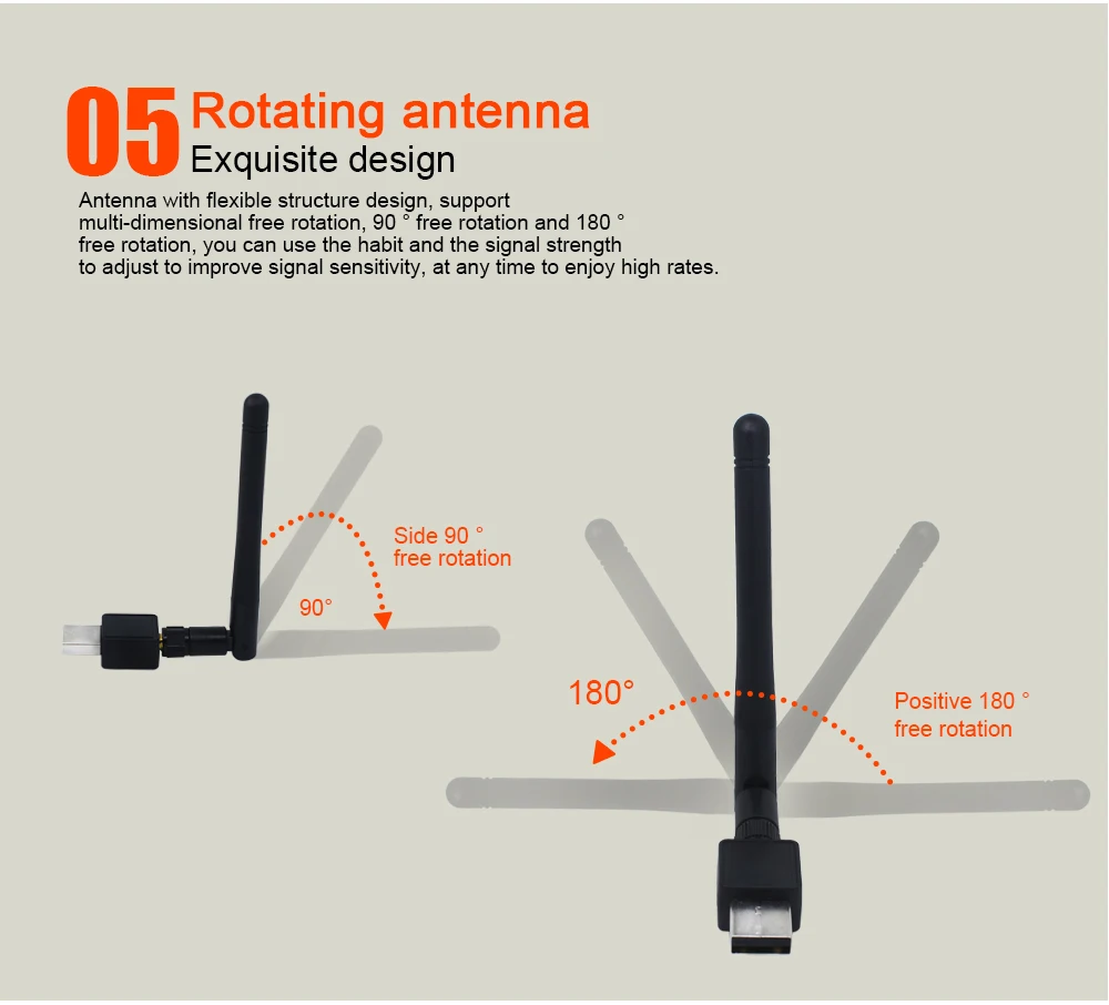 500 шт./лот 150 Мбит/с беспроводной Mini-USB WiFi адаптер сетевой адаптер LAN Карта 802.11n/g/b антенны Wi-Fi 2DB антенна MT7601 RT5370