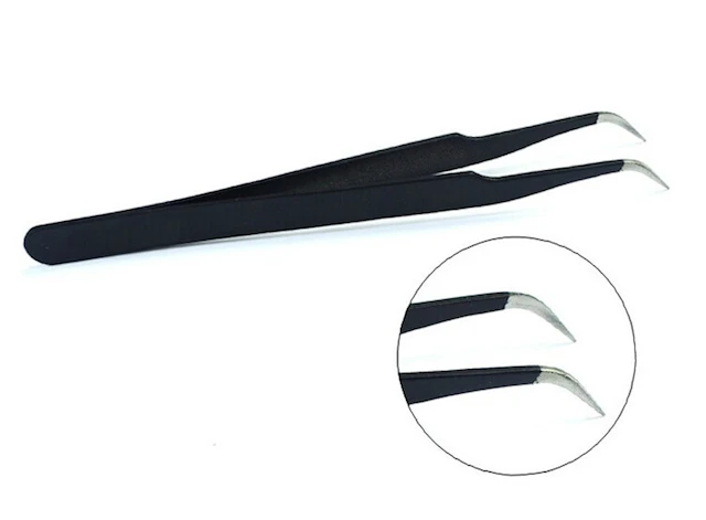 tweezer Мини-коврик для стемпинга, дизайн ногтей, силиконовый коврик для без водяного мрамора, для сухого тиснения ногтей, обратная штамповка пластин, инструменты для дизайна ногтей - Цвет: tweezer