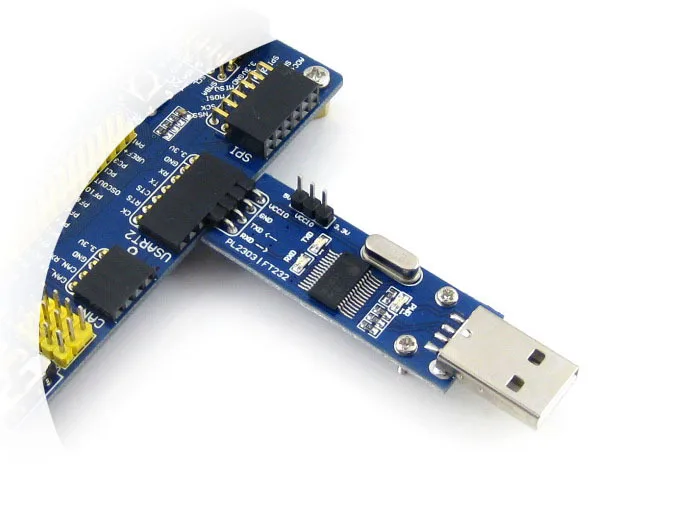 

5pcs/lot PL2303 USB Module PL2303HX USB to TTL USB to RS232 UART Converter Serial Module Free Shipping