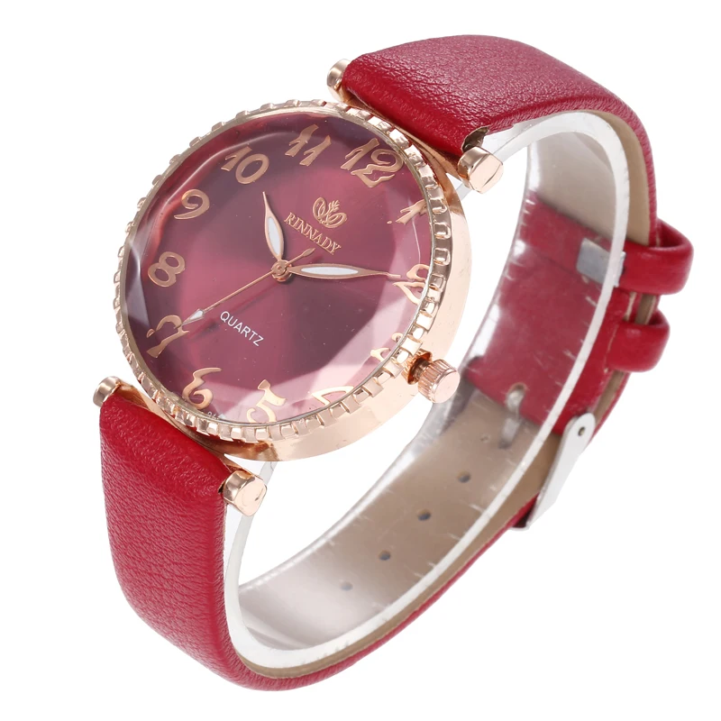 Relogio feminino модные женские часы для девушек кварцевые простые повседневные кожаные