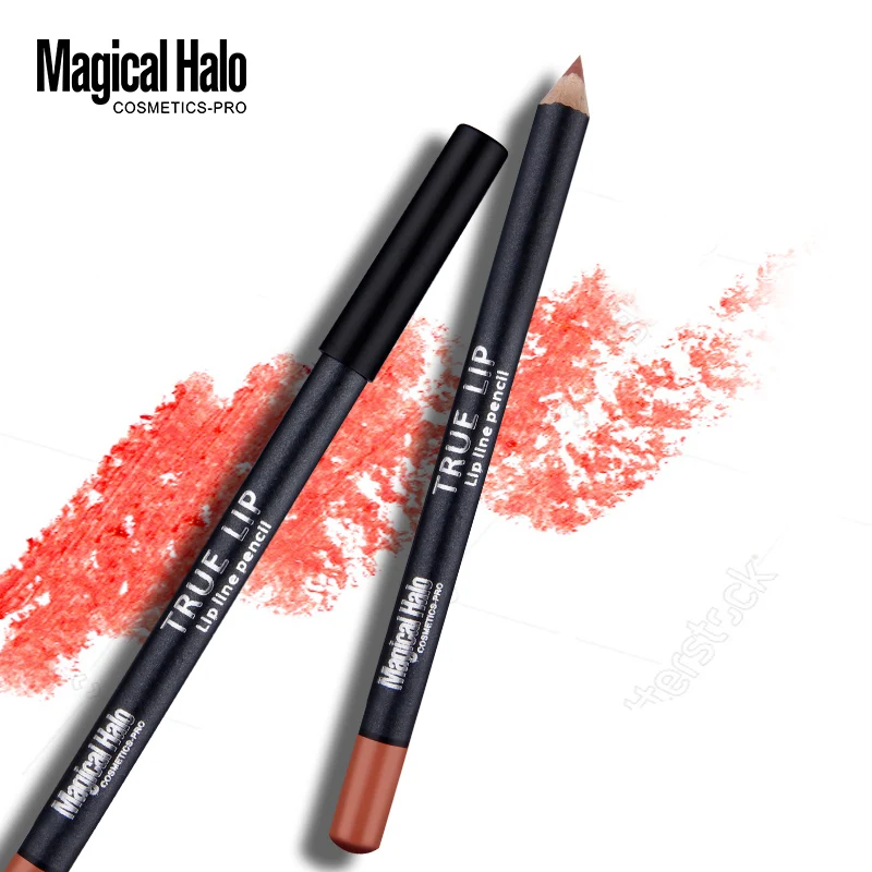 12 шт./лот бренд Magical Halo водонепроницаемый карандаш для губ подводка ручка