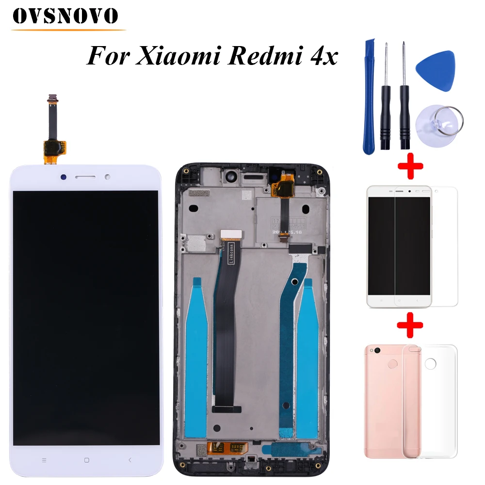 ЖК-дисплей без битых пикселей для Xiaomi Redmi 4X сменный дигитайзер сенсорного экрана