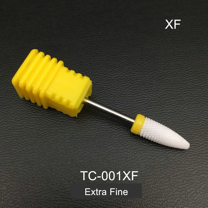TC-001XF RIKONKA 1 шт. керамический фреза для маникюра, фрезы для ногтей, фрезы для маникюра, электрические пилки для ногтей, фрезы - Цвет: TC-001XF