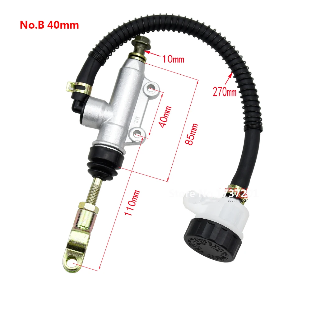 Универсальный Золотой мотоциклетный грязевой питбайк ATV задний тормоз
