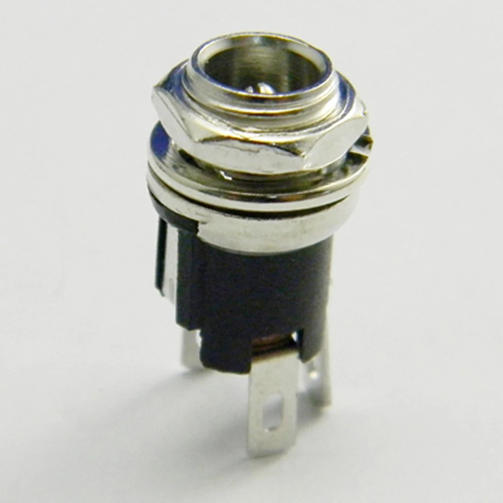 50Pcs 12V DC Power Supply Jack Socket Female Panel Mount Connector 5.5X 2.1mm Plug Adapter | Обустройство дома