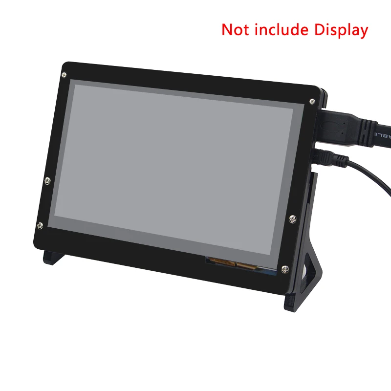 Для Raspberry Pi 3 lcd акриловый чехол 7 дюймов lcd сенсорный экран дисплей монитор кронштейн чехол для Raspberry Pi 3 3B Plus 7 ''lcd