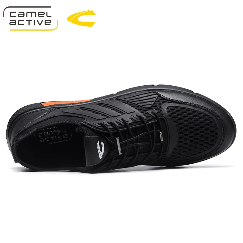Мужские кроссовки Camel Active синие повседневные дышащие на шнуровке для активного