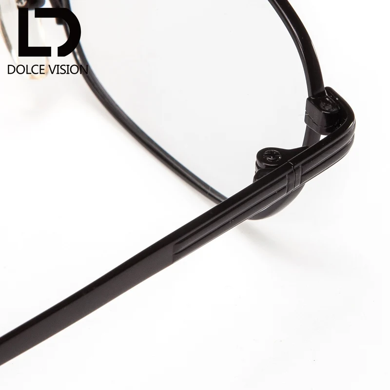 DOLCE видения Овальной Металлической близорукость очки Для мужчин Классический