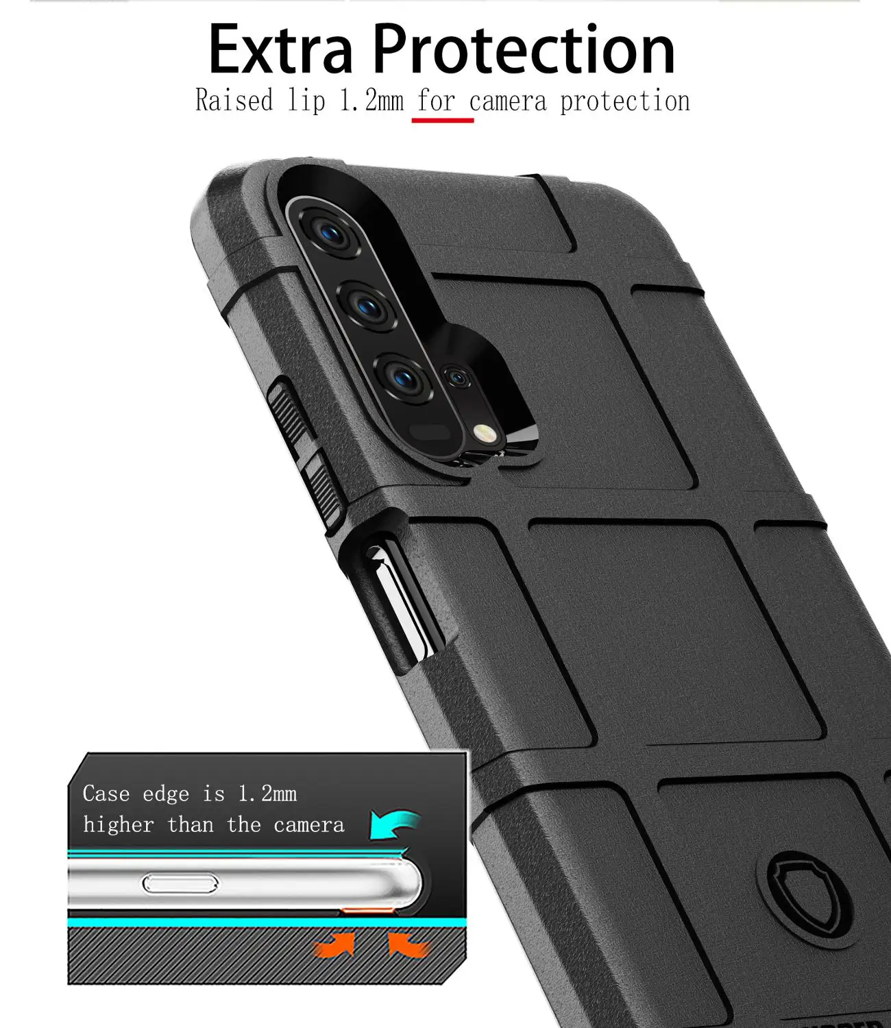 Гибридный прочный защитный чехол для телефона Huawei P30 P20 Mate 20 Pro P20lite P Smart 2019 Honor Y6 Y7 Y9