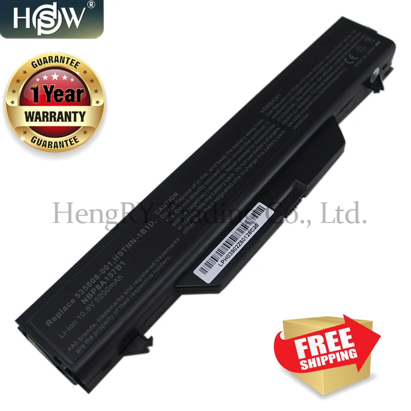 HSW 5200 мАч Батарея для hp ProBook 4510 4510s 4515s 4710s HSTNN-1B1D NBP8A157B1 HSTNN-OB88 HSTNN-OB89 HSTNN-W79C-7 HSTNN-XB89