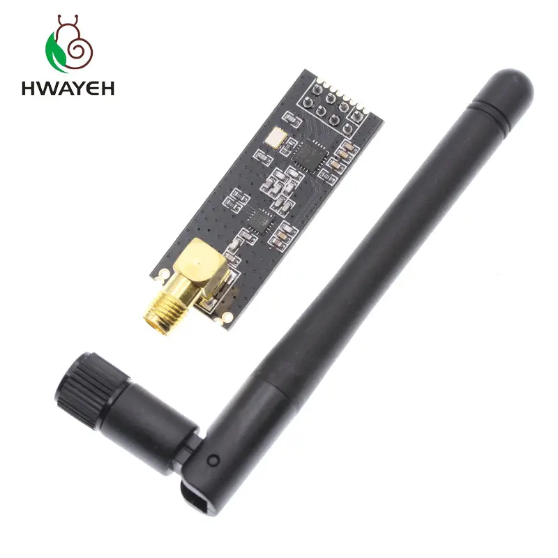 NRF24L01-PA-LNA 1 комплект специальных акций 2,4G беспроводные модули 1100 метров на дальние расстояния NRF24L01+ PA+ LNA беспроводные модули(с антенной - Цвет: NRF24L01-PA-LNA