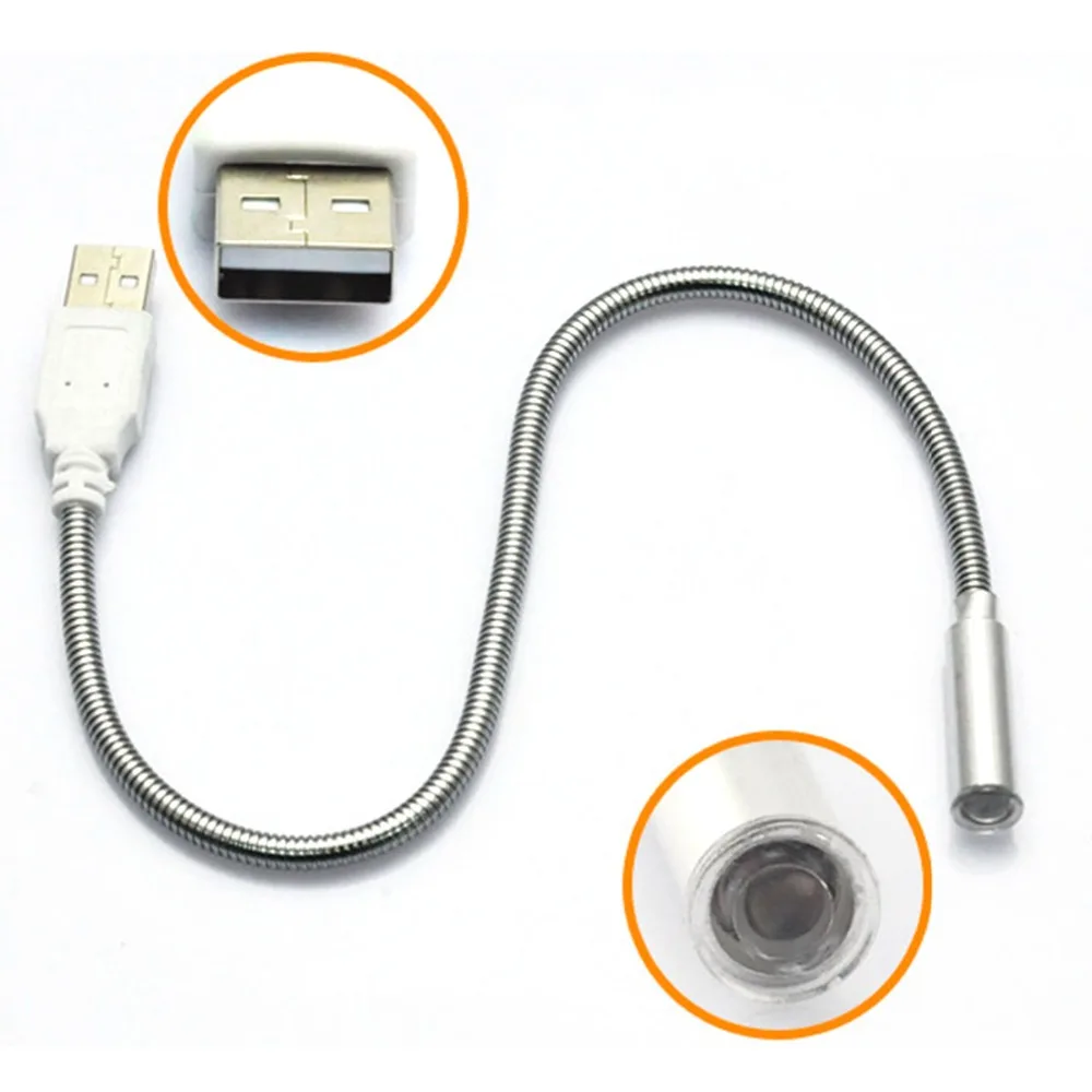 Гибкая светодиодная лампа USB для ноутбука светильник освещения клавиатуры и