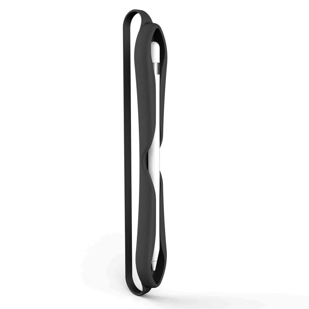 Мягкий силиконовый чехол-карандаш, держатель для Apple Pencil, съемный чехол для iPad, защитный чехол, защита от потери, соединительный трос