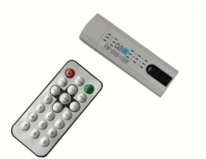 USB ТВ тюнер цифровой спутниковый DVB T2 T/C FM DAB с антенной дистанционного управления