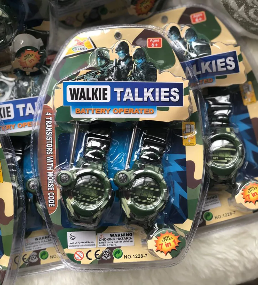 2 шт. портативный наружный компас 7 в 1 Walkie Talkie Камуфляжный стиль с ночным спектром для кемпинга Пешие прогулки Открытый Инструменты