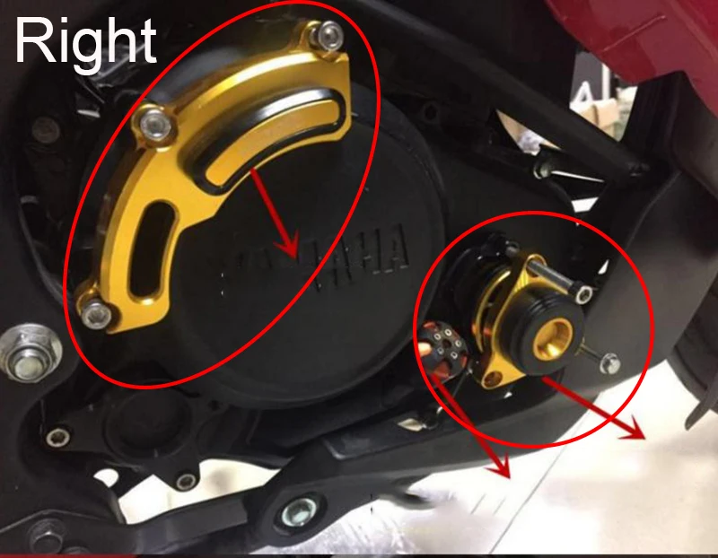 Чехол для двигателя мотоцикла слайдер Yamaha R15 2015 2016 2017 100% Новый бренд | Автомобили и