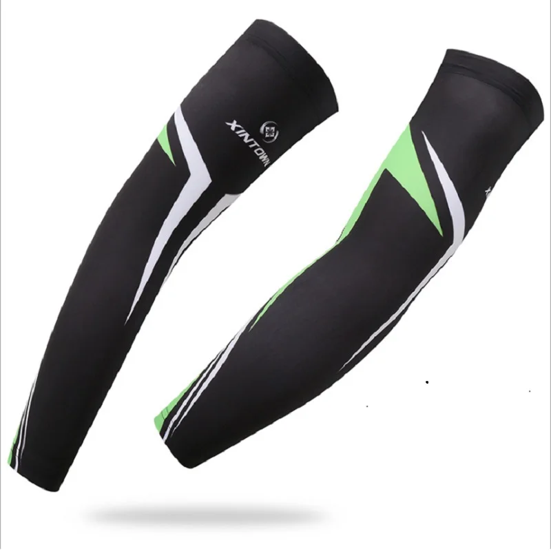 

XINTOWN Cycling Arm Warmers Sports Safty Running Arm Warmers Arm Sleeve Cycling Cuff Cycling Oversleeve Sunscreen UV protect