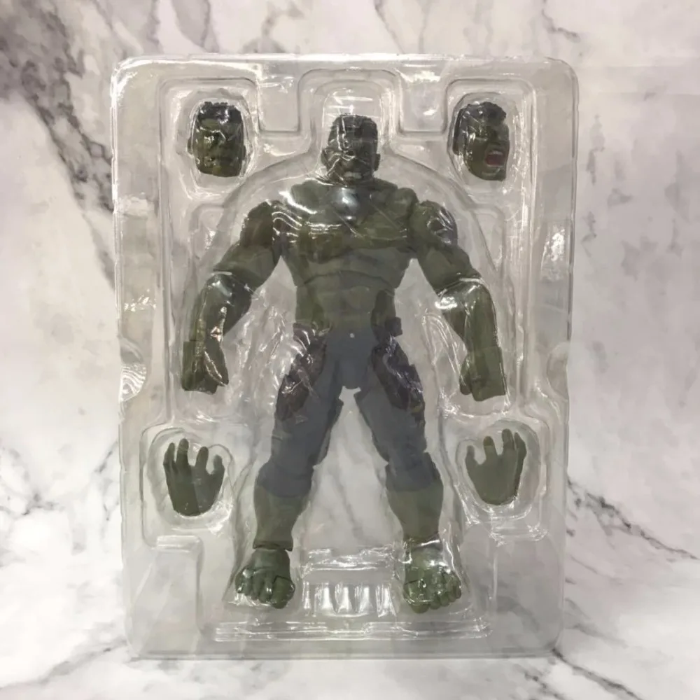 Фигурка 20 см SHF Infinity War Халк ПВХ фигурка Коллекционные Подарочные модельные