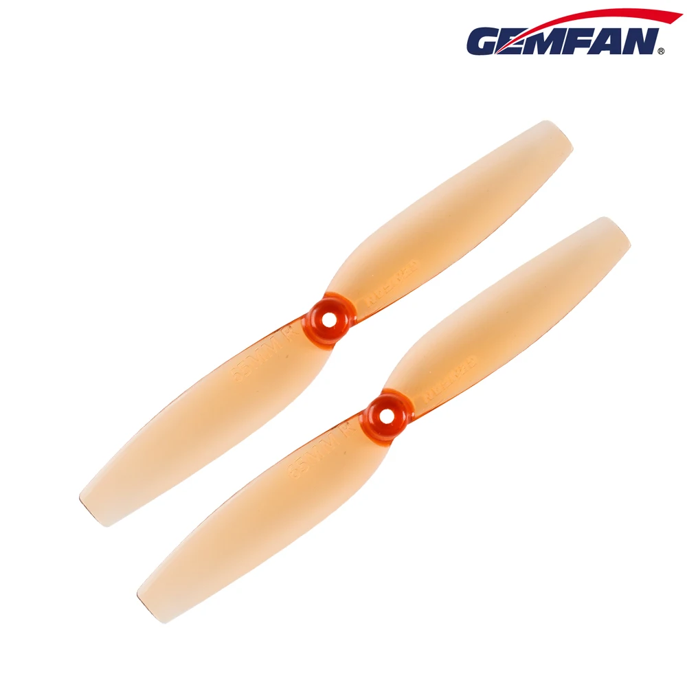 Gemfan 65 мм 1 5 отверстие prop два лезвия/2 лезвия CW CCW Лопасти пропеллера совместимый 0802 1105 бесщеточный двигатель
