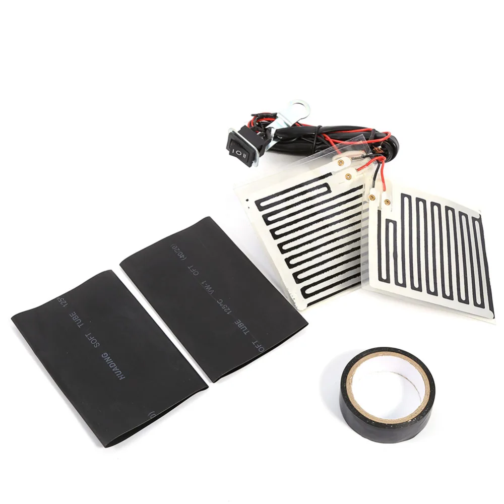 12 В зимой с подогревом ручки колодки Вставки руль обогрева рук подходит