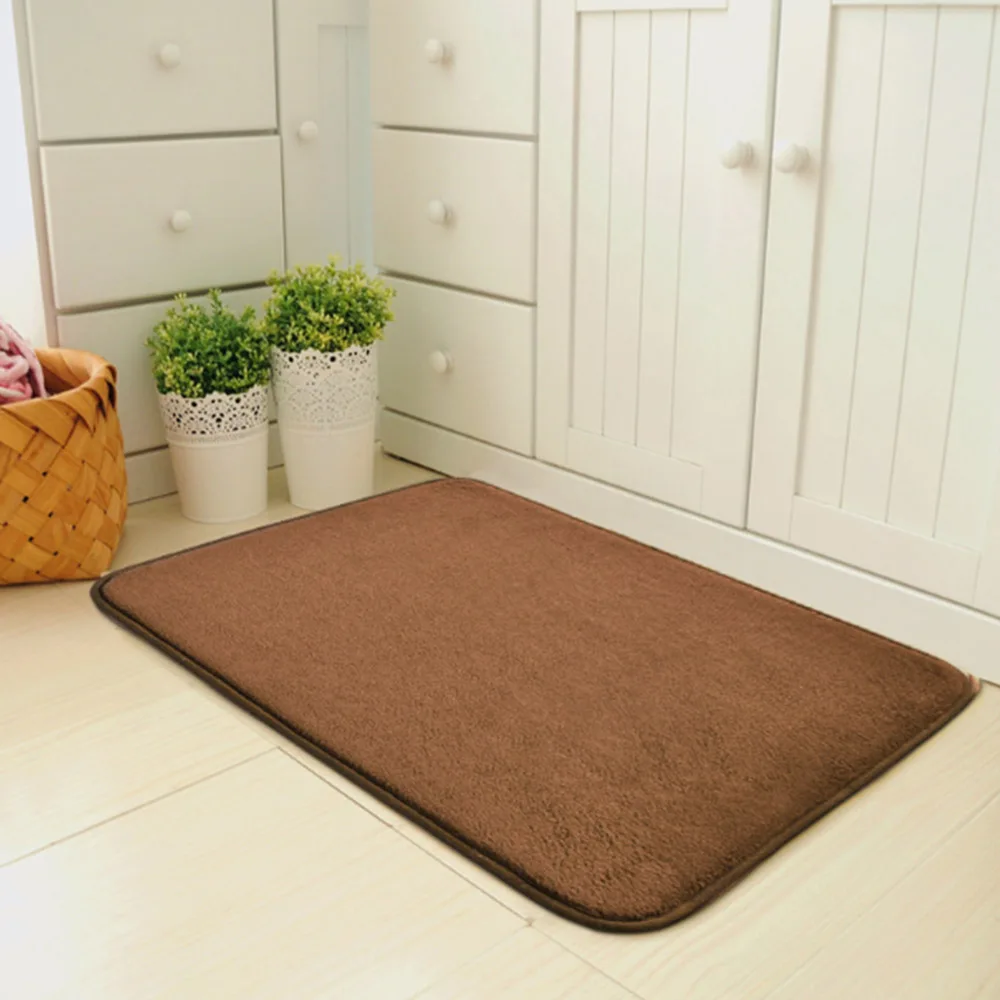 Нескользящие дверные коврики 60x100 см комнатный коврик коралловый флис