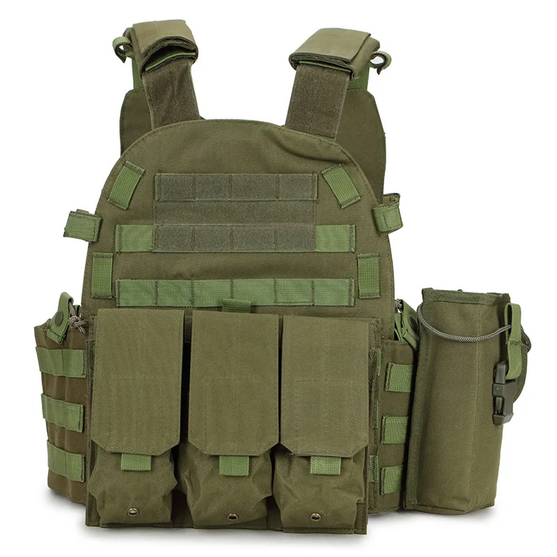 Army green Открытый Охота Ciras тактический военный страйкбол жилет пластина Перевозчик разгрузка Грудь Rig сумка армейский кемпинг путешествия спорт Trecking 1 - Цвет: Army green