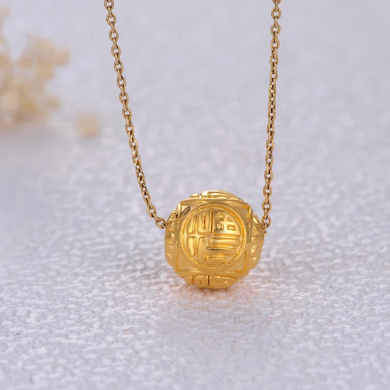 Браслет женский из чистого золота 24 К 3D 999 | Украшения и аксессуары