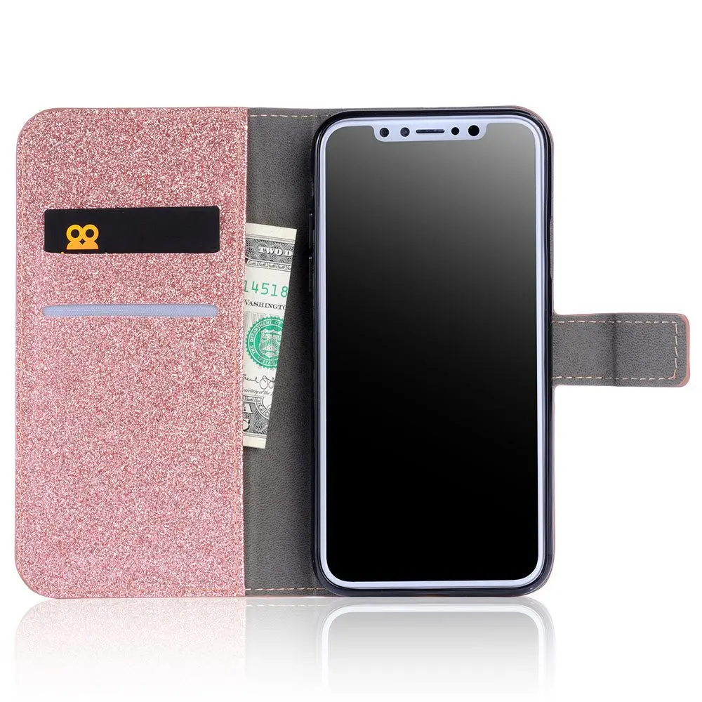 Кожаный чехол подставка KISSCASE для Samsung Galaxy A7 A8 A9 2018 S10e S10 S8 Plus A70 M20 S6 S7 edge слот карт