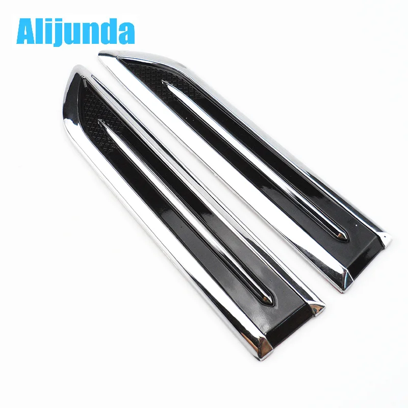 Новый стиль! 2 шт./компл. ABS хромированная отделка значка украшение для спорта