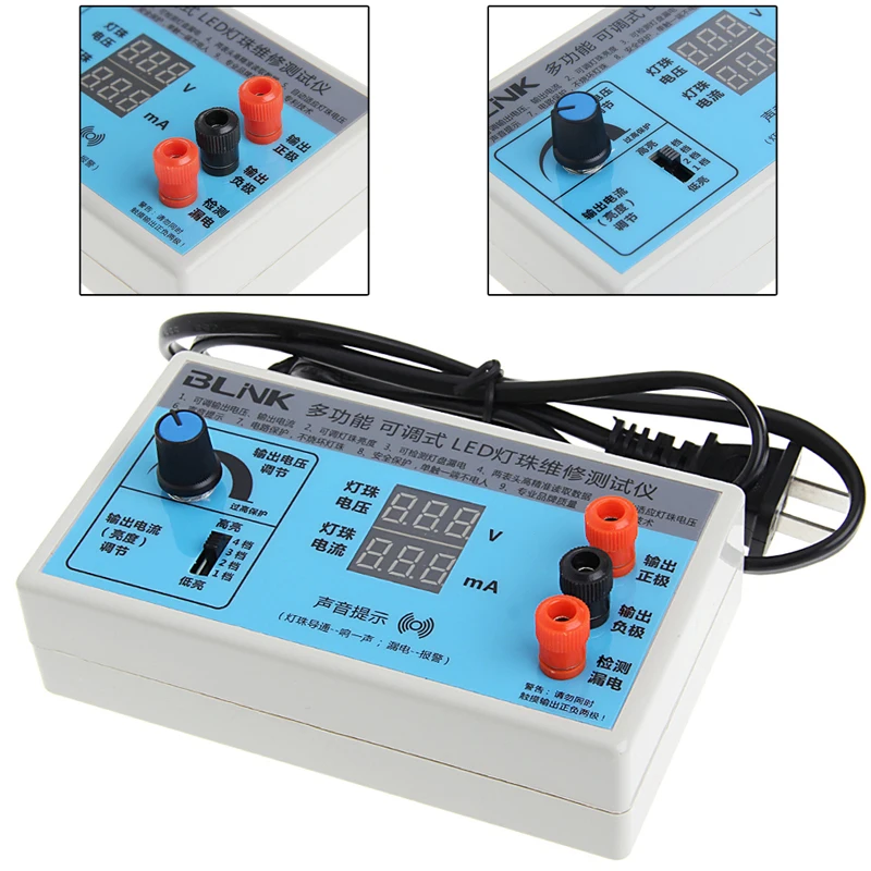 

AC 220V LED Display Screen With Light LCD Tester Bead Board Lamp High Quality