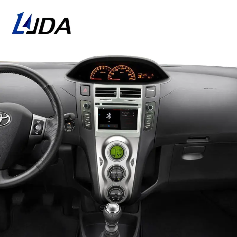 Автомагнитола Carplay 2 Din Android 10 0 для Toyota Yaris 2005 2011 автомобильный мультимедийный