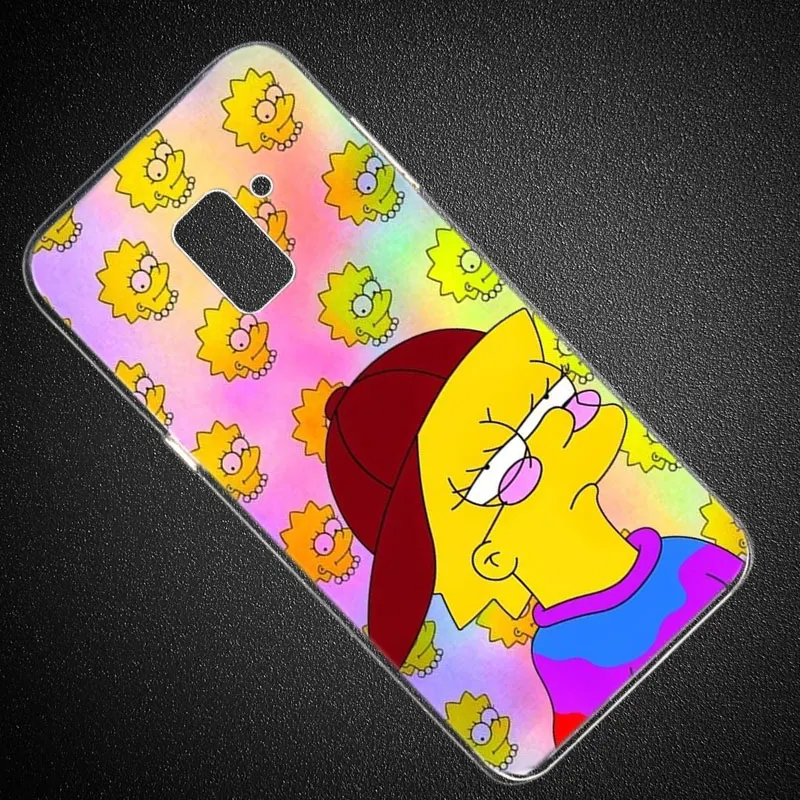 Горячая Гомер Симпсон Мягкий силиконовый чехол для телефона для samsung Galaxy J8 J6 J4 J2 Core J5 J6 J7 Prime J3 ЕС J4 Plus чехол