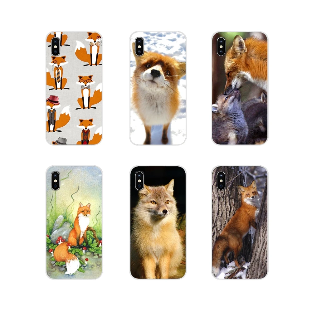 Для Oneplus 3T 5T 6T Nokia 2 3 5 6 8 9 230 3310 1 7 Plus 2017 2018 прозрачный мягкий чехол милые детские лисы