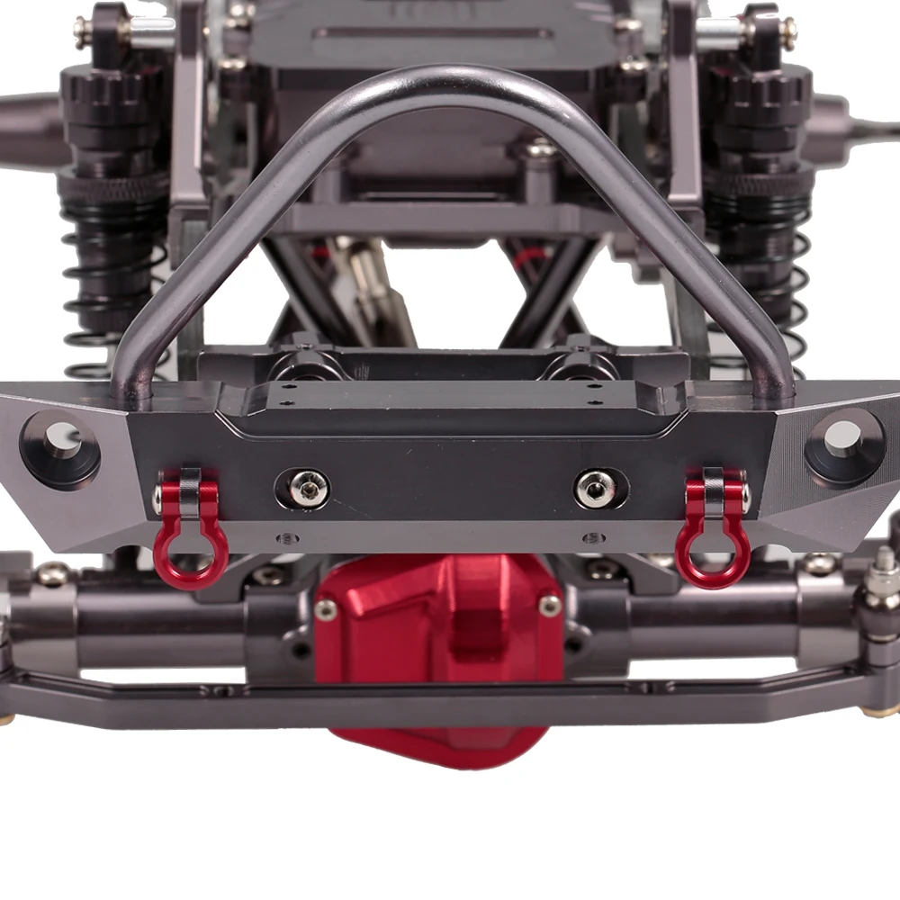 1:10 RC автомобильный комплект рамы CNC алюминиевый для осевой SCX10 RC Гусеничный скалолазание Автомобили DIY части к игрушкам на ру