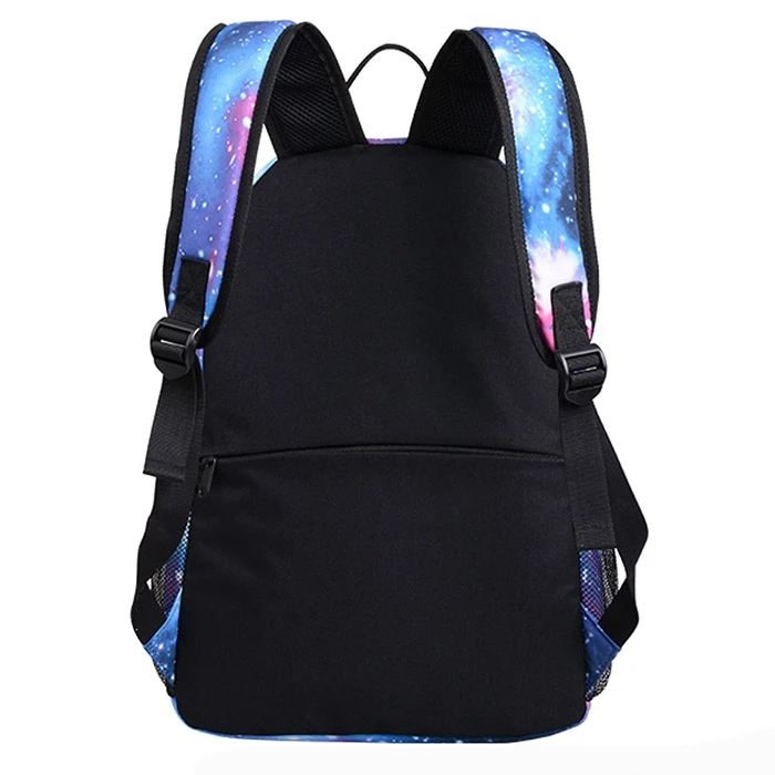 Детский школьный рюкзак с печатью галактики, звездами для подростковых девочек и мальчиков.