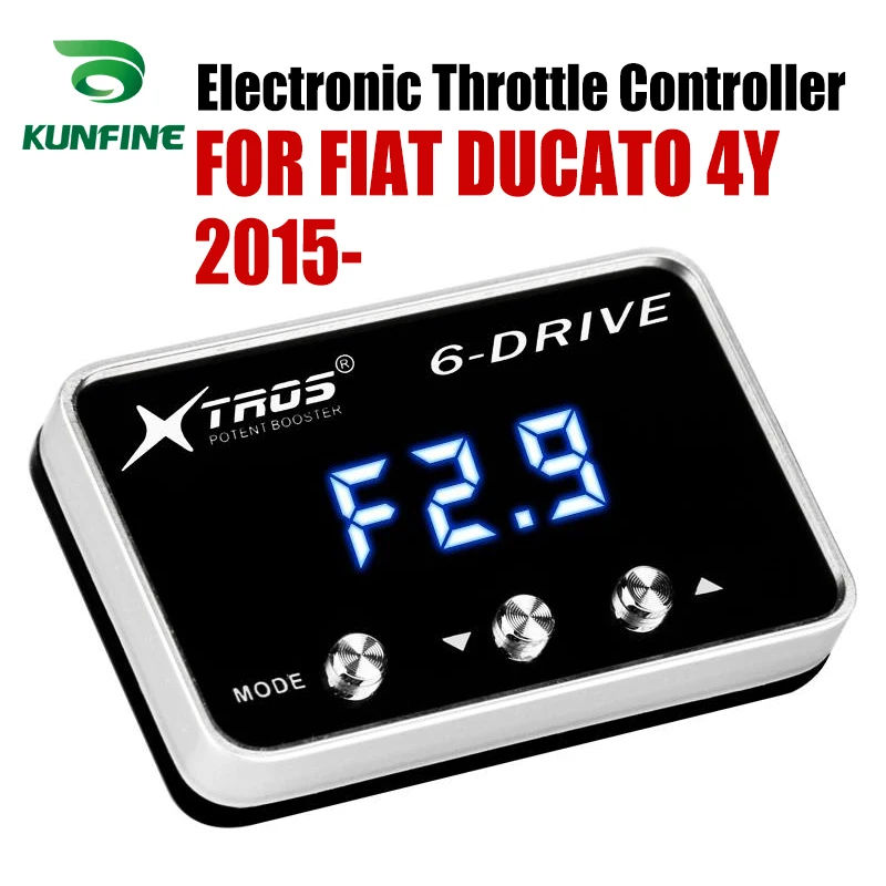 Car Electronic Throttle Controller Racing Accelerator Potent Booster For FIAT DUCATO 4Y 2015-2019 Tuning Parts Accessory | Автомобили и