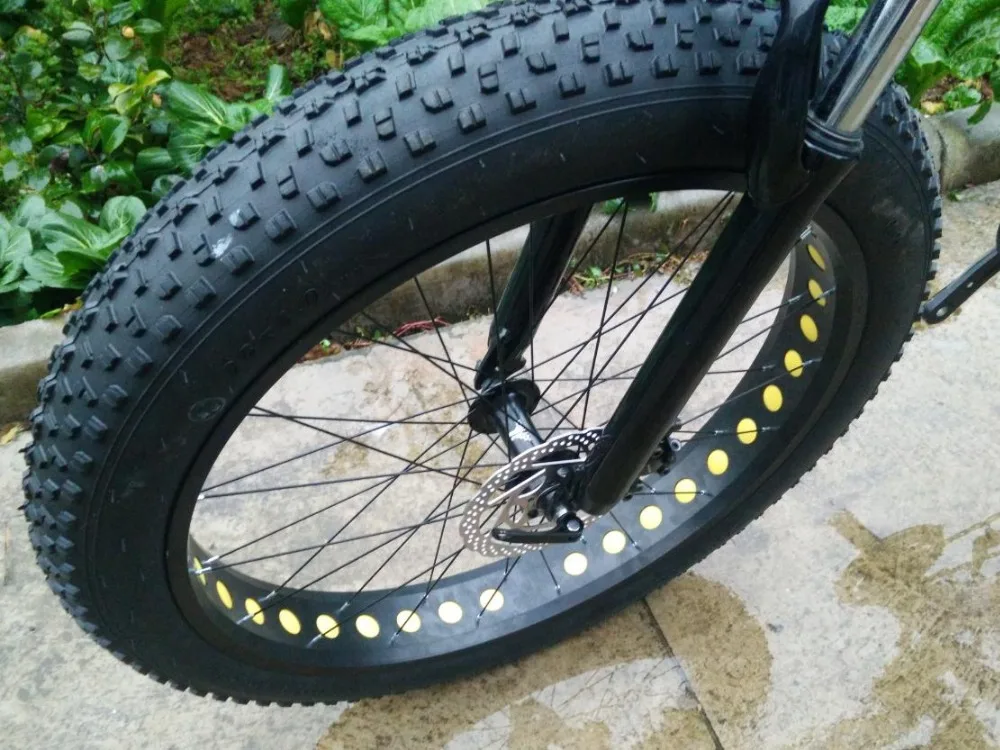 KALOSSE snow bike 21/24/27/30 speed Fat bicycle bicicleta mountain 26*4.0 inch tires beach | Спорт и развлечения