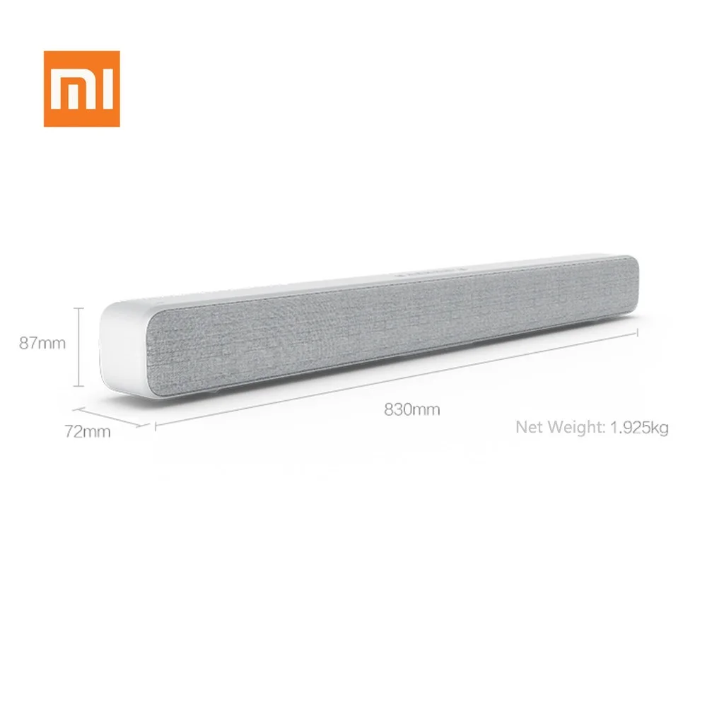 Xiaomi Bluetooth 4,2 ТВ аудио звуковая панель беспроводной прямоугольный динамик Саундбар поддержка оптический SPDIF AUX in для домашнего кинотеатра
