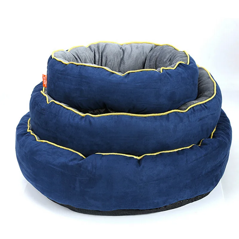 Pet Ватерлоо площадку замша теплая зима Круглый Питомник кошачьих туалетов гнездо