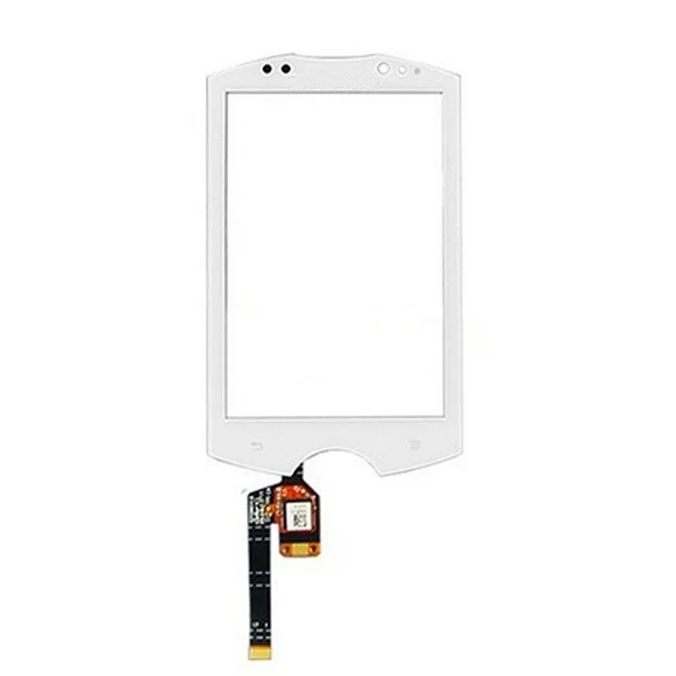 10 шт./лот белый дигитайзер Сенсорная Передняя стеклянная панель экран для Sony Ericsson